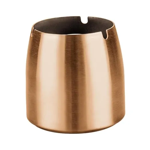 Bracelets Dropshipped via Social Commerce Network Tapered Ash Holder Portable Stainless Steel Ashtray for Villas Outdoor Patio rose goldHome Garden1 Stainless steel ashtray
