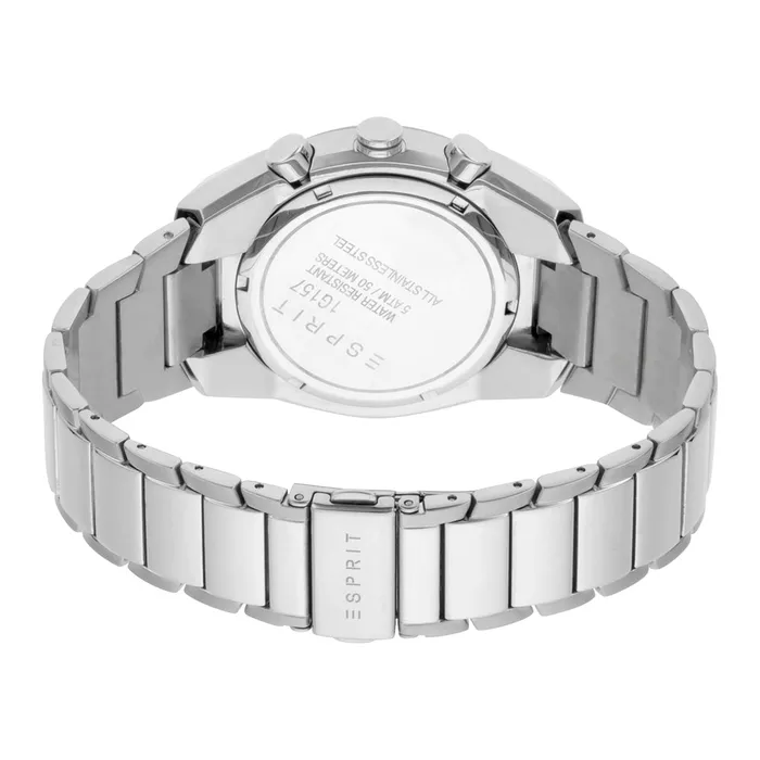 Bracelets Esprit Esprit Mens Chronograph Watch Silver Color Ss Bracelet White Dial With Date Bracelets Esprit Esprit Mens Chronograph Watch Silver Color Ss Bracelet White Dial With Date