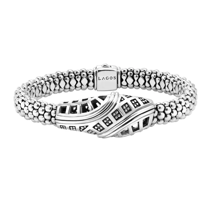 Bracelets Lagos Keep Memory Alive Caviar Beaded Bracelet 9mm