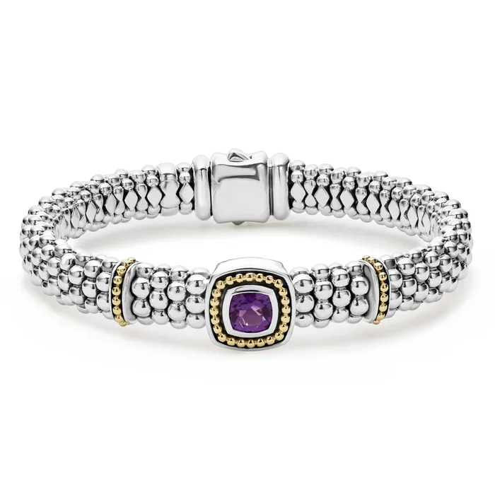 Bracelets Rittenhouse Amethyst Caviar Bracelet 9mm LAGOS