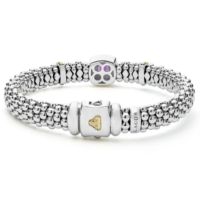 Bracelets Rittenhouse Amethyst Caviar Bracelet 9mm LAGOS Bracelets Rittenhouse Amethyst Caviar Bracelet 9mm LAGOS