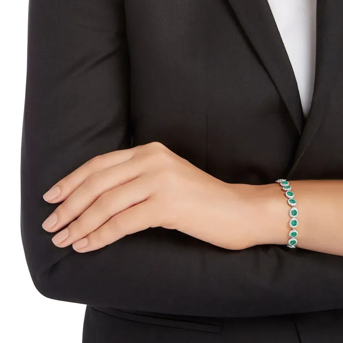 Bracelets Swarovski Swarovski Angelic Bracelet Green Size M Bracelets Swarovski Swarovski Angelic Bracelet Green Size M