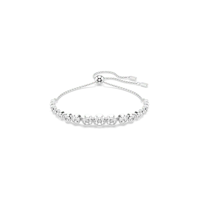 Bracelets Swarovski Swarovski Imber Tennis Bracelet Mixed Round Cuts White Rhodium Plated Bracelets Swarovski Swarovski Imber Tennis Bracelet Mixed Round Cuts White Rhodium Plated