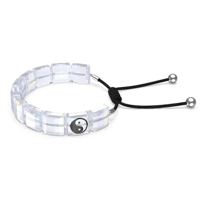 Bracelets Swarovski Swarovski Letra bracelet Yin Yang White Rhodium plated Bracelets Swarovski Swarovski Letra bracelet Yin Yang White Rhodium plated