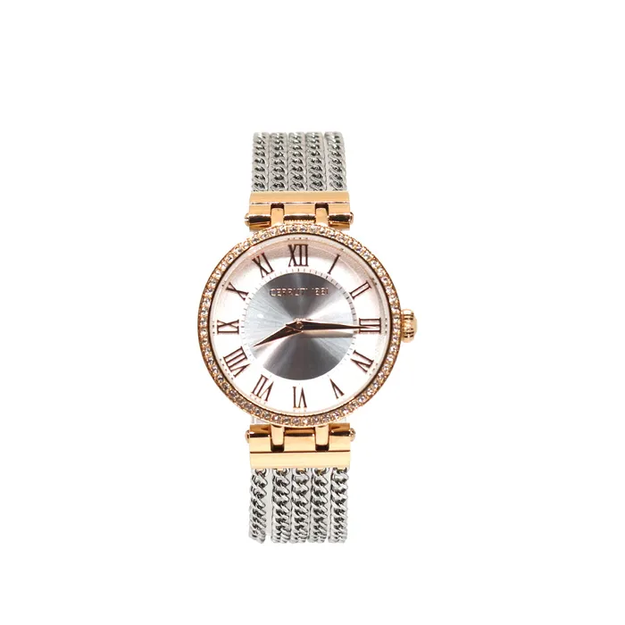 Cerruti Bracelets Cerruti Ladies Watch With Rose GoldCase SilverDial Metal Bracelet Cerruti Bracelets Cerruti Ladies Watch With Rose GoldCase SilverDial Metal Bracelet