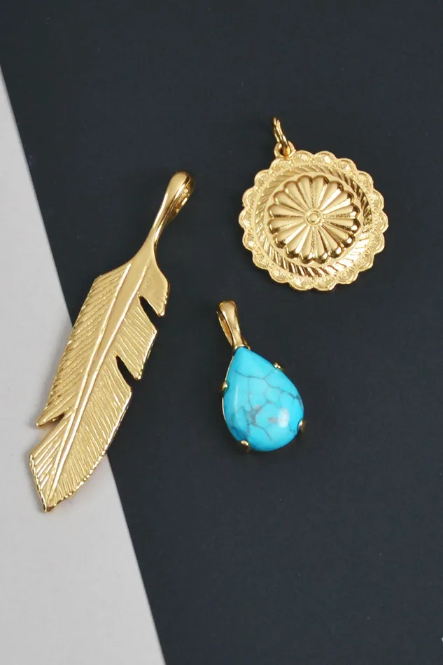 Charm Necklaces Air Anchor Nothing To Lose Charm Set