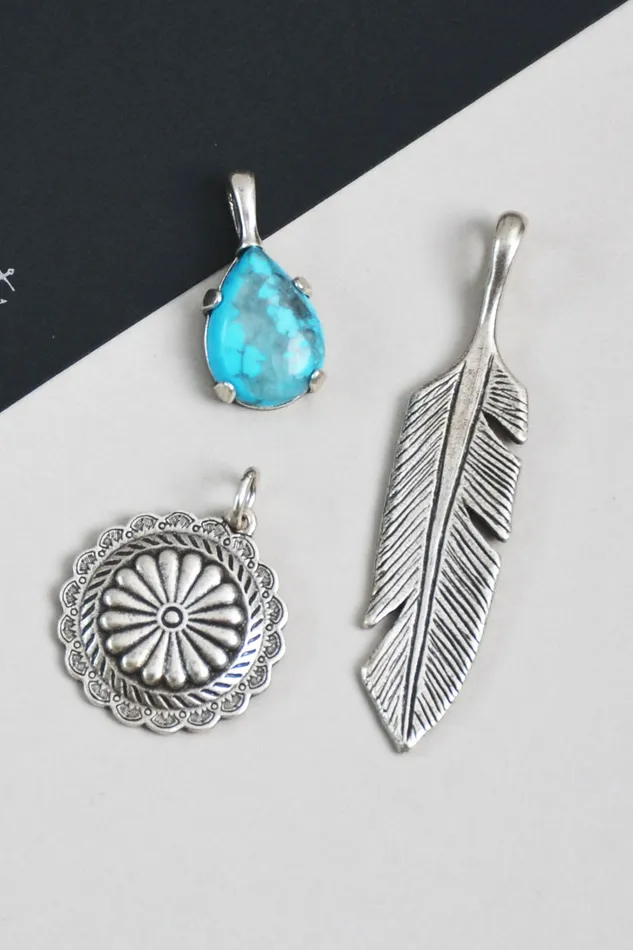 Charm Necklaces Air Anchor Nothing To Lose Charm Set