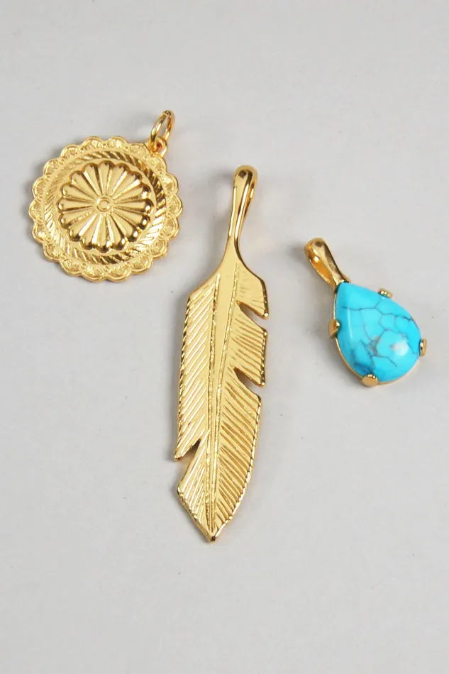 Charm Necklaces Air Anchor Nothing To Lose Charm Set