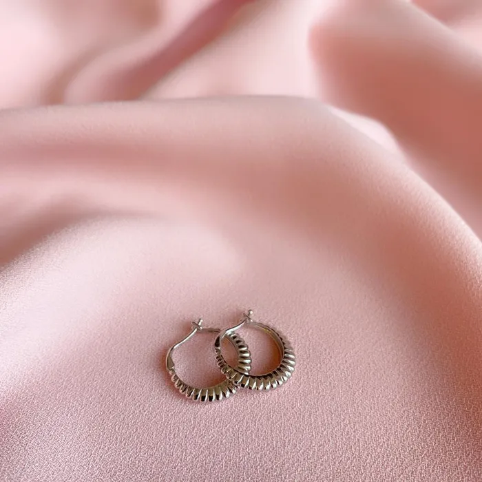 Chato Chato Bari Earring Silver And Rose Gold Earrings Chato Chato Bari Earring Silver And Rose Gold Earrings