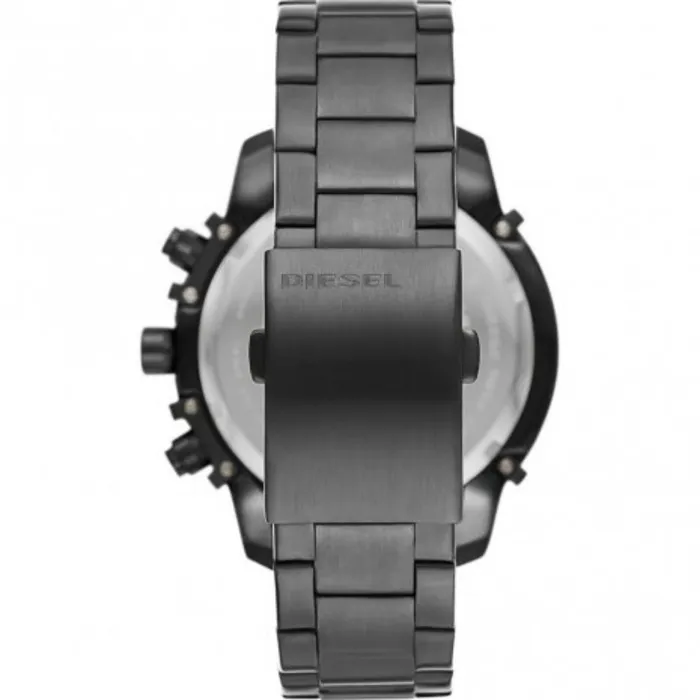 Diesel Bracelets Diesel Mens Griffed Chronograph GunmetalTone Stainless Steel Watch