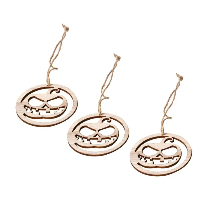 Dropshipped via Social Commerce Network Necklaces 3xWood Round Halloween Hanging Decorations Pendant3 Jute Rope Pumpkin Dropshipped via Social Commerce Network Necklaces 3xWood Round Halloween Hanging Decorations Pendant3 Jute Rope Pumpkin