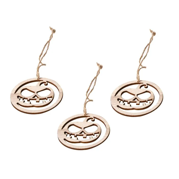 Dropshipped via Social Commerce Network Necklaces 3xWood Round Halloween Hanging Decorations Pendant3 Jute Rope Pumpkin Dropshipped via Social Commerce Network Necklaces 3xWood Round Halloween Hanging Decorations Pendant3 Jute Rope Pumpkin