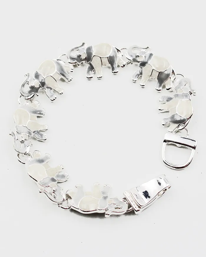 Elephant Magnetic Link Bracelet 120722 Bracelets