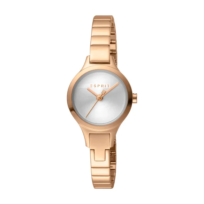 Esprit Ladies IP RG Stainless Steel Watch White Dial Metal Bracelet Esprit Bracelets Esprit Ladies IP RG Stainless Steel Watch White Dial Metal Bracelet Esprit Bracelets