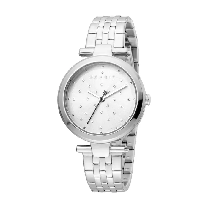 Esprit Ladies Watch Stainless Steel Case Bracelet With Silver Color Dial With Stone Esprit Bracelets Esprit Ladies Watch Stainless Steel Case Bracelet With Silver Color Dial With Stone Esprit Bracelets