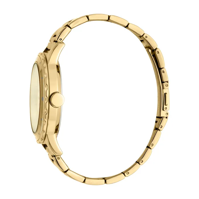 Esprit Multifunction Ladies Watch With Ip Gold Case Bracelet Esprit Bracelets Esprit Multifunction Ladies Watch With Ip Gold Case Bracelet Esprit Bracelets