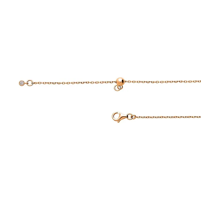 Flower CZ Station Necklace in Sterling Silver BERRICLE Necklaces
