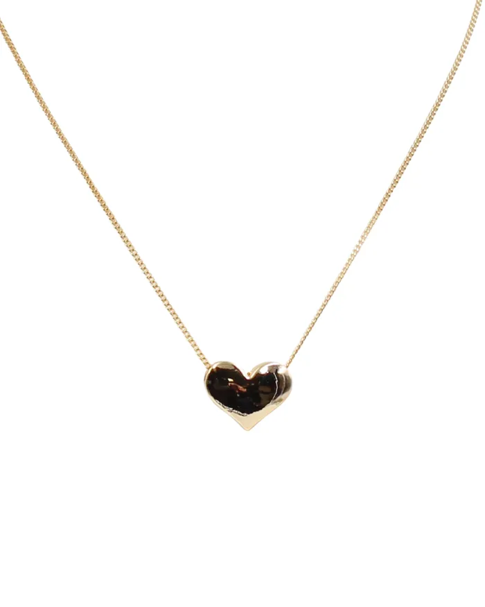 JAN2025 Necklaces Heart of Gold Necklace JAN2025 Necklaces Heart of Gold Necklace