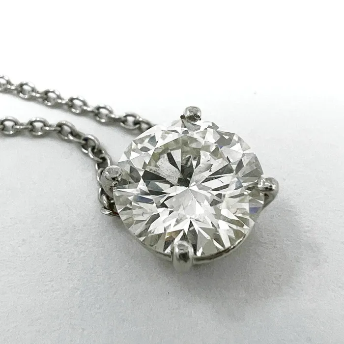 Jewelry Platinum Diamond Pendant Necklace Necklaces