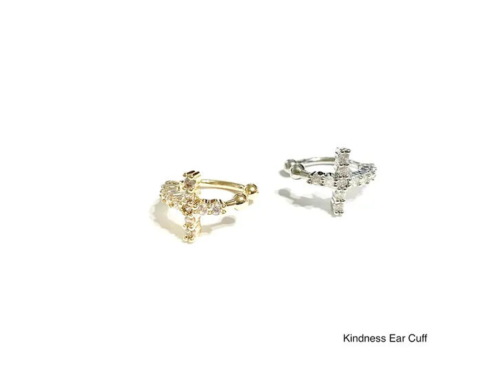 Kindness Ear Cuff by BB Lila BB Lila Earrings