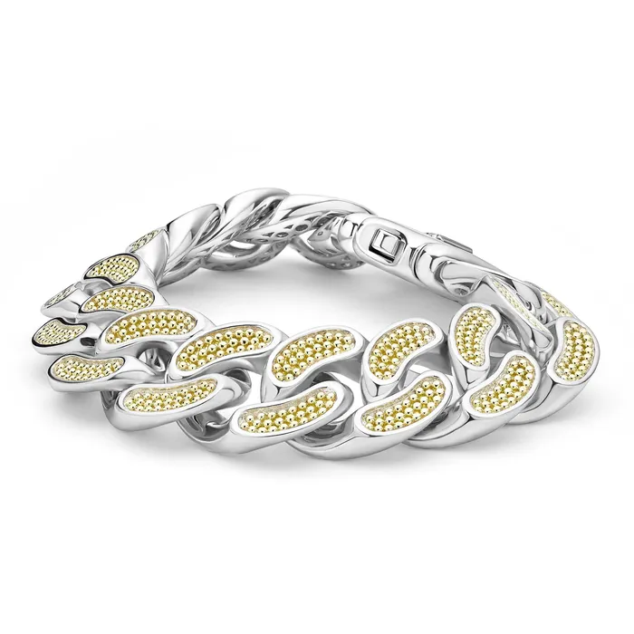 LAGOS Bracelets Anthem TwoTone Curb Link Bracelet 19mm LAGOS Bracelets Anthem TwoTone Curb Link Bracelet 19mm