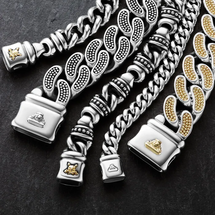LAGOS Bracelets Anthem TwoTone Curb Link Bracelet 19mm LAGOS Bracelets Anthem TwoTone Curb Link Bracelet 19mm