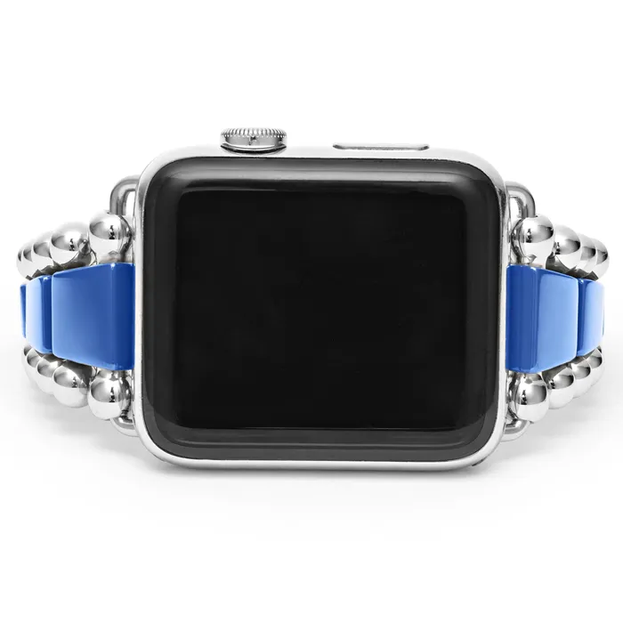 LAGOS Bracelets Smart Caviar Ultramarine Ceramic and Stainless Steel Watch Bracelet4249mm LAGOS Bracelets Smart Caviar Ultramarine Ceramic and Stainless Steel Watch Bracelet4249mm