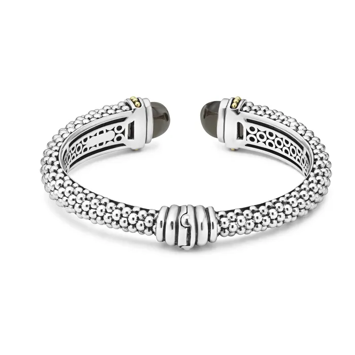 Lagos Caviar Color Onyx Cuff Bracelet 12mm Bracelets Lagos Caviar Color Onyx Cuff Bracelet 12mm Bracelets
