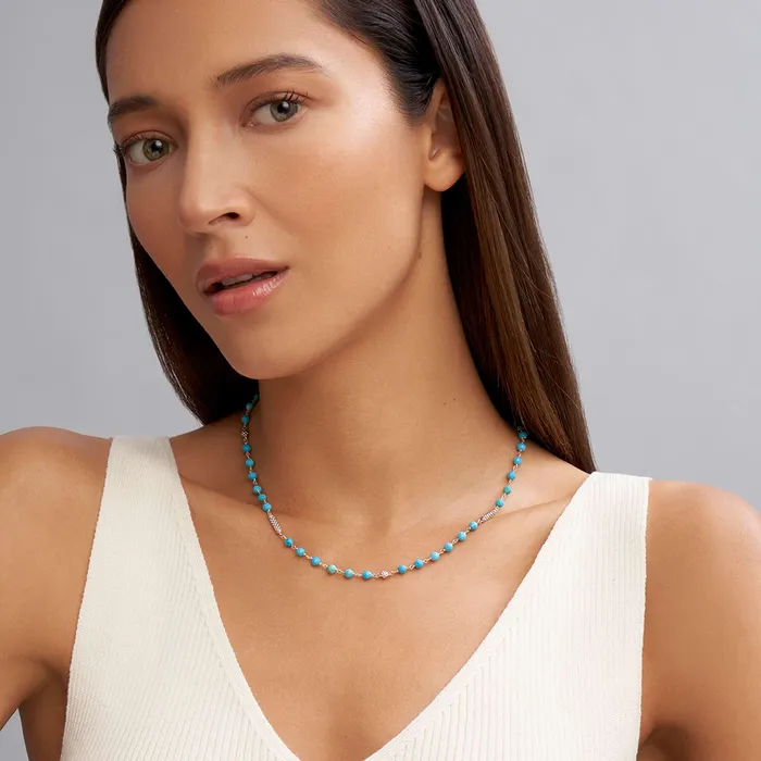 LAGOS Caviar Icon Turquoise Beaded Necklace Necklaces LAGOS Caviar Icon Turquoise Beaded Necklace Necklaces
