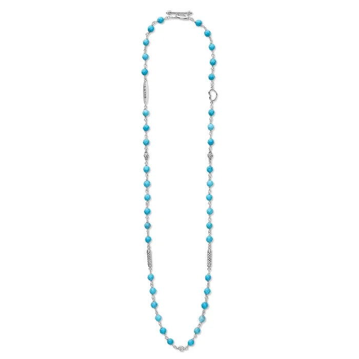 LAGOS Caviar Icon Turquoise Beaded Necklace Necklaces LAGOS Caviar Icon Turquoise Beaded Necklace Necklaces