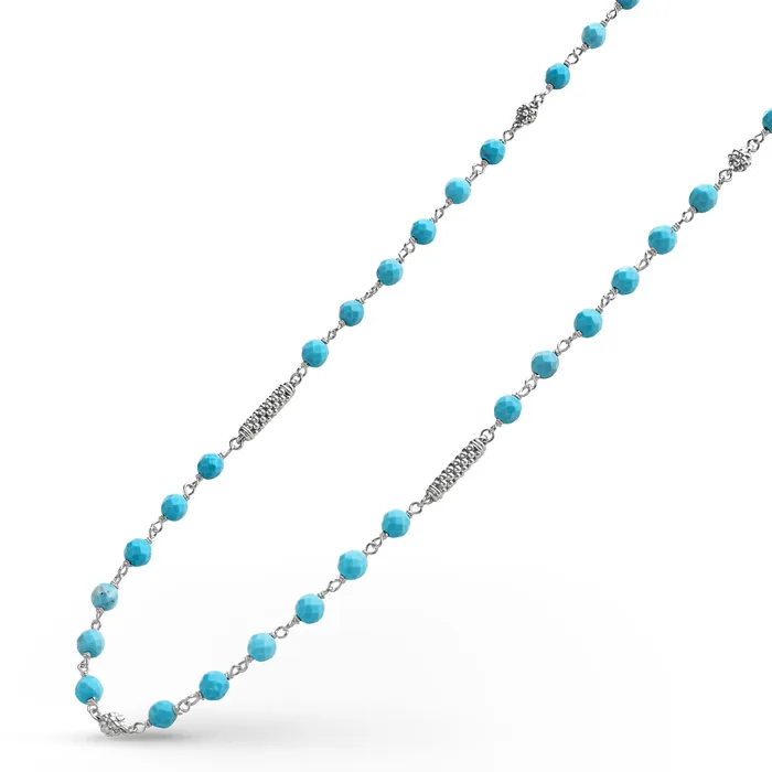 LAGOS Caviar Icon Turquoise Beaded Necklace Necklaces LAGOS Caviar Icon Turquoise Beaded Necklace Necklaces