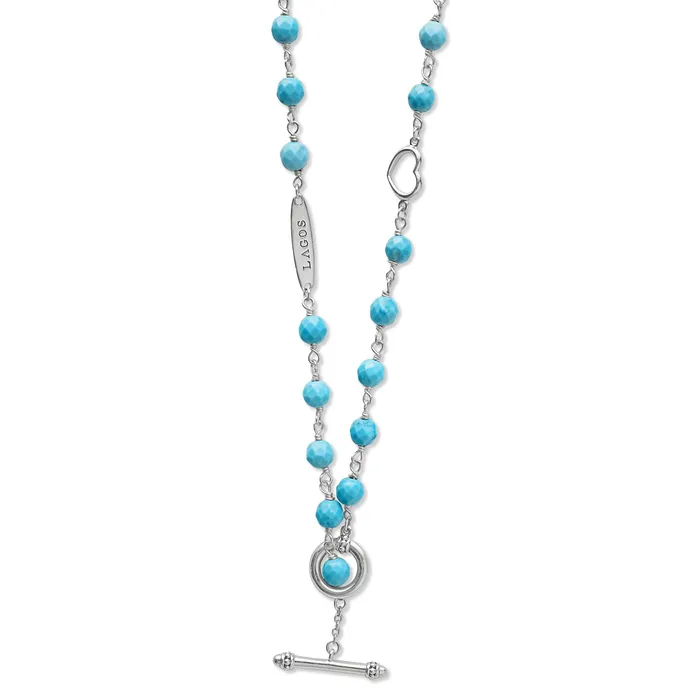 LAGOS Caviar Icon Turquoise Beaded Necklace Necklaces LAGOS Caviar Icon Turquoise Beaded Necklace Necklaces