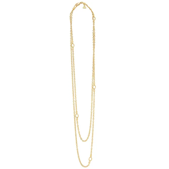 LAGOS Covet 18K Gold Circle Station Necklace Necklaces LAGOS Covet 18K Gold Circle Station Necklace Necklaces