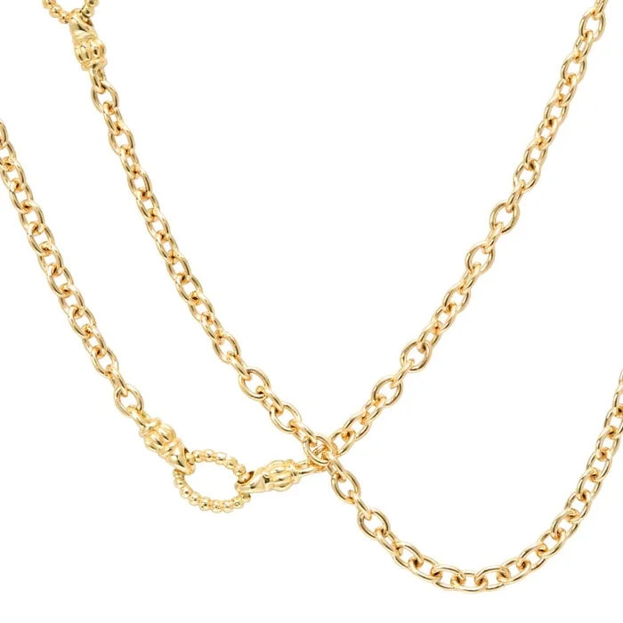 LAGOS Covet 18K Gold Circle Station Necklace Necklaces LAGOS Covet 18K Gold Circle Station Necklace Necklaces