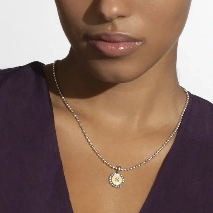 LAGOS Necklaces Signature Caviar A Initial Charm Necklace LAGOS Necklaces Signature Caviar A Initial Charm Necklace