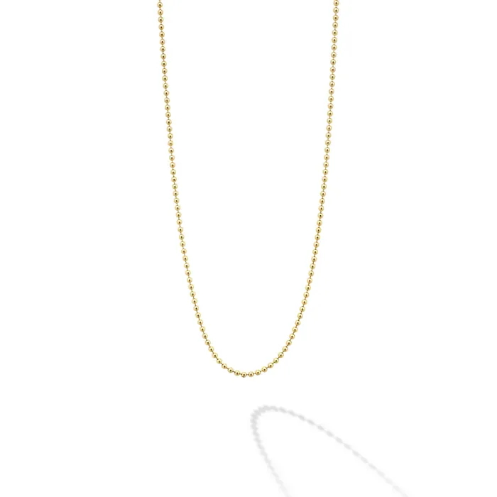 LAGOS PreStyled Sets Caviar Gold Petite 18K Gold Beaded Necklace