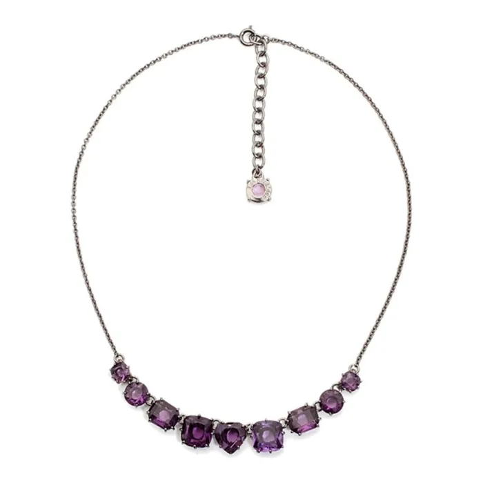 Les Nereides Collier La Diamantine Amthyste Necklace Les Nereides Necklaces