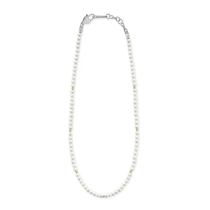 Necklaces LAGOS Kinder Childs First Gold Station Pearl Necklace Necklaces LAGOS Kinder Childs First Gold Station Pearl Necklace