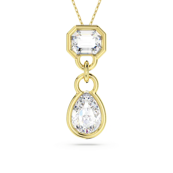 Necklaces Swarovski Swarovski Dextera Necklace Mixed cuts White Goldtone plated Necklaces Swarovski Swarovski Dextera Necklace Mixed cuts White Goldtone plated