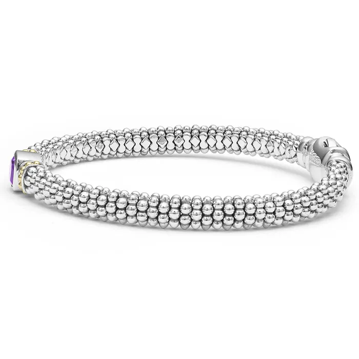 Rittenhouse Amethyst Caviar Bracelet 6mm LAGOS Bracelets Rittenhouse Amethyst Caviar Bracelet 6mm LAGOS Bracelets
