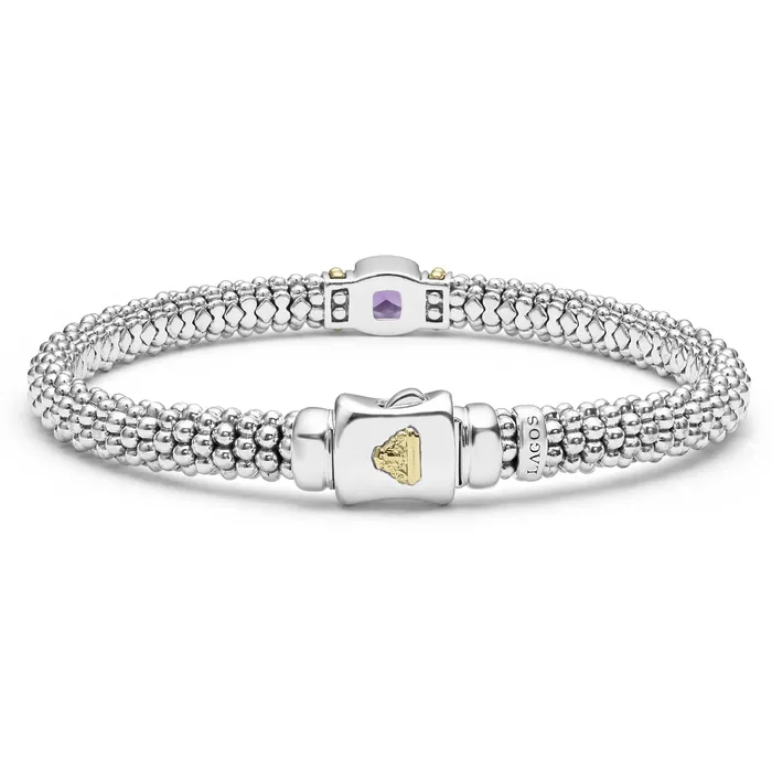 Rittenhouse Amethyst Caviar Bracelet 6mm LAGOS Bracelets Rittenhouse Amethyst Caviar Bracelet 6mm LAGOS Bracelets