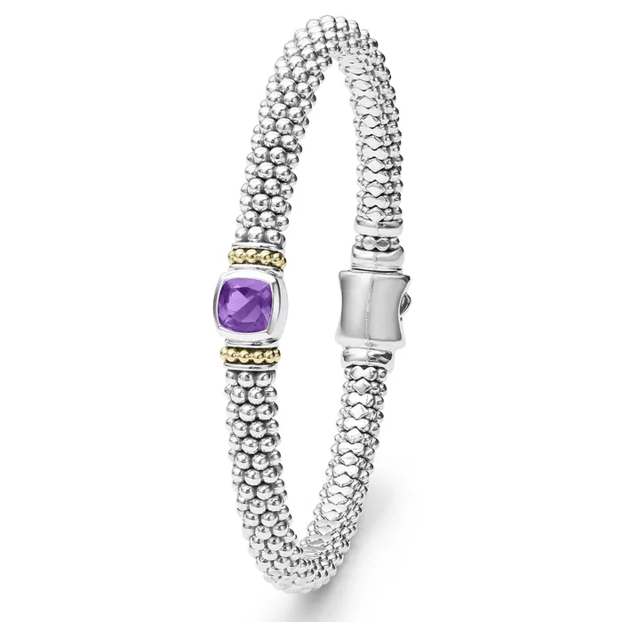 Rittenhouse Amethyst Caviar Bracelet 6mm LAGOS Bracelets Rittenhouse Amethyst Caviar Bracelet 6mm LAGOS Bracelets