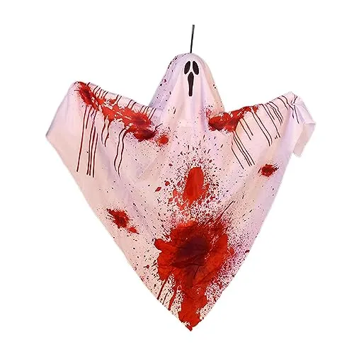 SECRET DESIRE Hanging Ghost Decoration Hanging Pendant for Haunted House Window Front Yard Style B Dropshipped via Social Commerce Network Necklaces