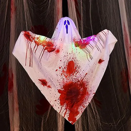 SECRET DESIRE Hanging Ghost Decoration Hanging Pendant for Haunted House Window Front Yard Style B Dropshipped via Social Commerce Network Necklaces