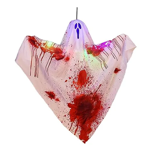 SECRET DESIRE Hanging Ghost Decoration Hanging Pendant for Haunted House Window Front Yard Style B Dropshipped via Social Commerce Network Necklaces