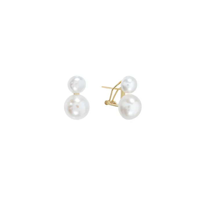 Shashi Bianca Earring Vermeil on Sterling Silver Freshwater Pearl Shashi Earrings Shashi Bianca Earring Vermeil on Sterling Silver Freshwater Pearl Shashi Earrings