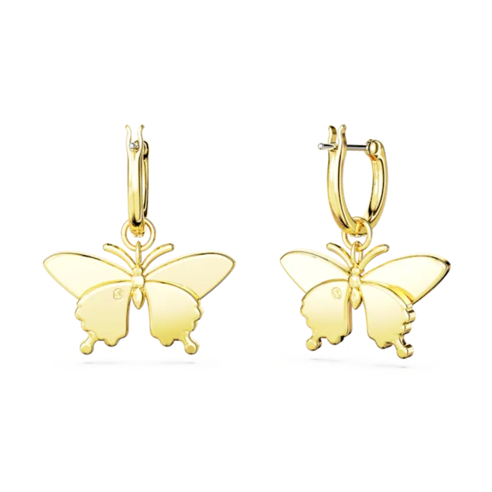 Swarovski Earrings Swarovski Idyllia Drop Earrings Butterfly Multicolored Goldtone plated Swarovski Earrings Swarovski Idyllia Drop Earrings Butterfly Multicolored Goldtone plated