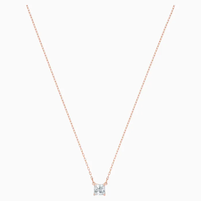 Swarovski Necklaces SwarovskiAttract Necklace White RoseGold ToneOne Size Swarovski Necklaces SwarovskiAttract Necklace White RoseGold ToneOne Size
