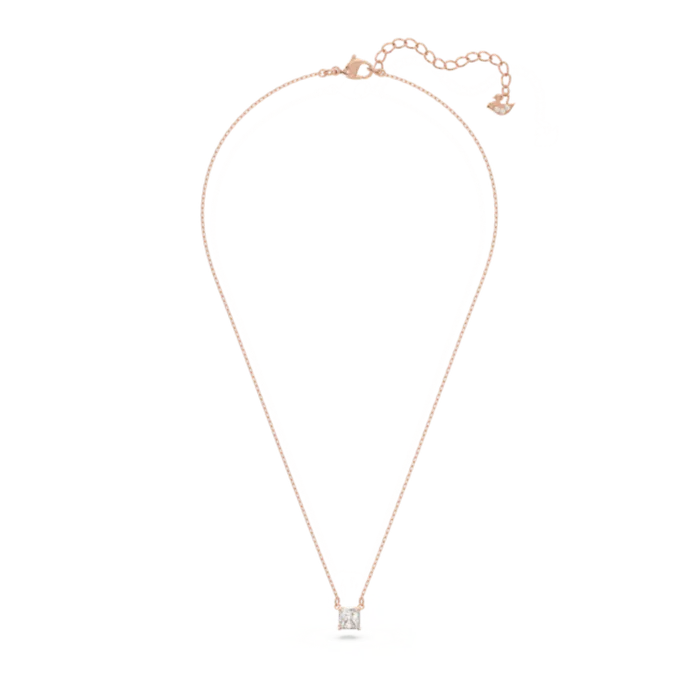 Swarovski Necklaces SwarovskiAttract Necklace White RoseGold ToneOne Size Swarovski Necklaces SwarovskiAttract Necklace White RoseGold ToneOne Size