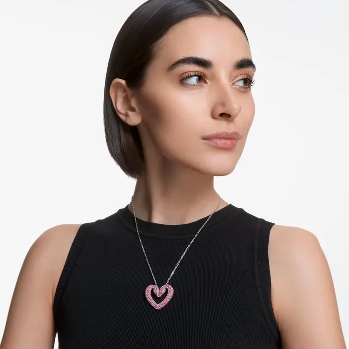 Swarovski Una Medium Necklace Pendant Heart Swarovski Necklaces Swarovski Una Medium Necklace Pendant Heart Swarovski Necklaces